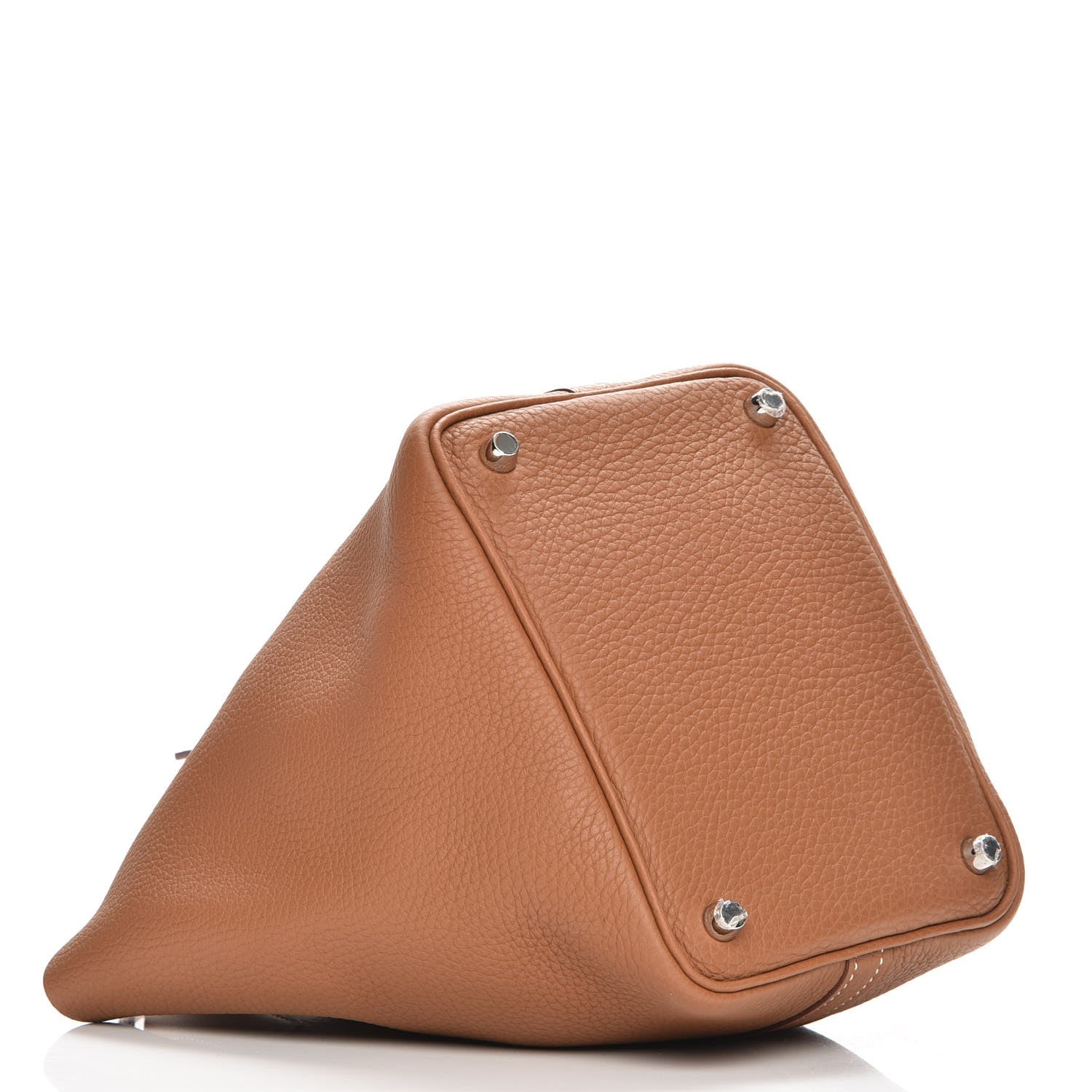 Hermes Taurillon Clemence Picotin Lock 18 PM Gold 4 of 7
