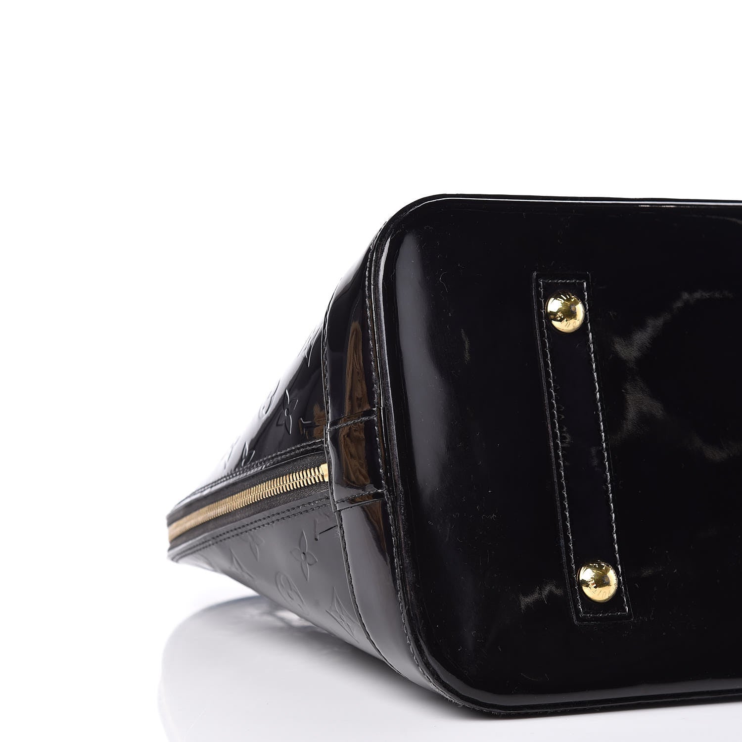 Louis Vuitton Vernis Alma GM Noir Magnetique 5 of 13