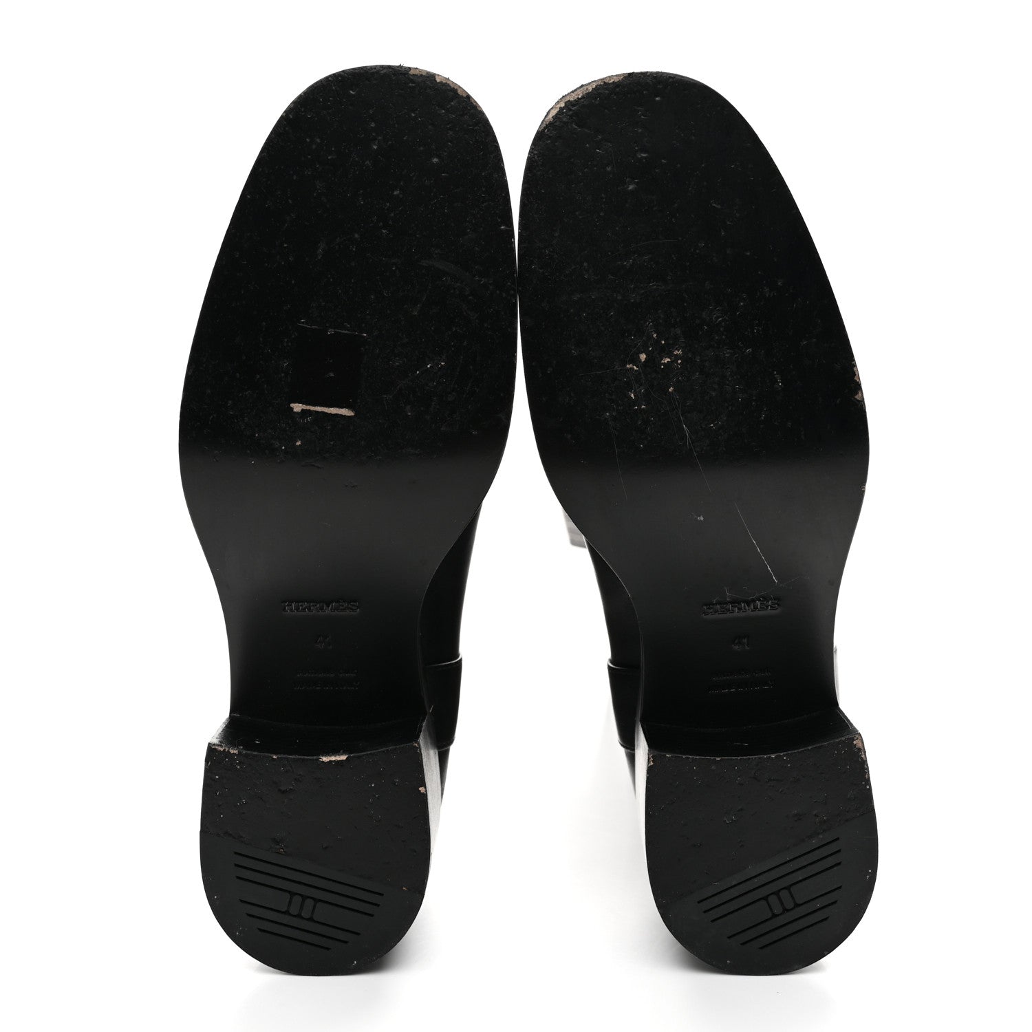 Hermes Box Riding Boots 41 Black 5 of 12