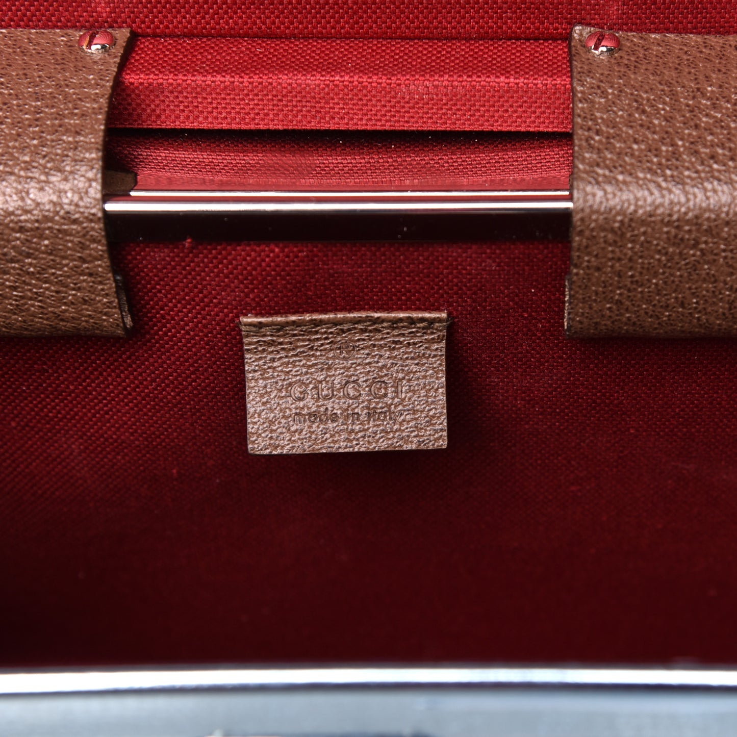GG Supreme Monogram Globe-Trotter Beauty Case Brown