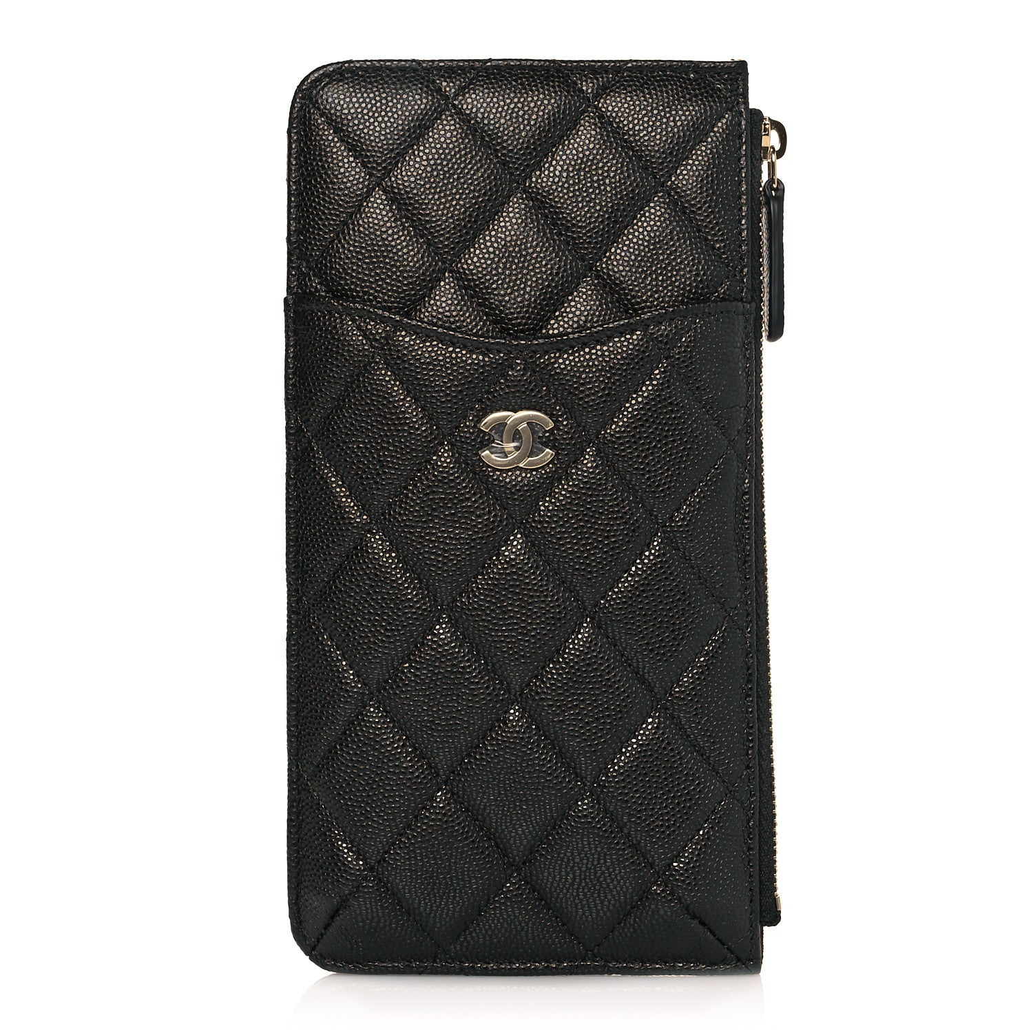 Chanel Caviar Quilted Classic iPhone Pouch Black 1 of 10
