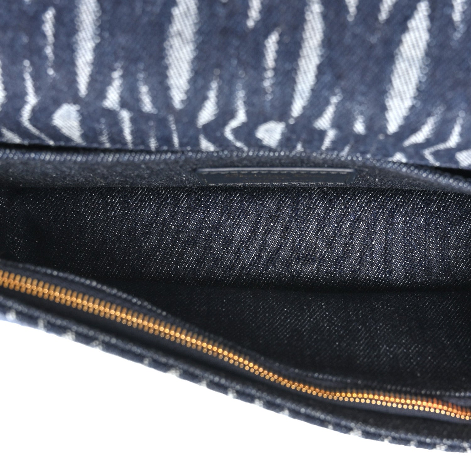 Christian Dior Denim All Over Miss Dior Flap Blue 5 of 10