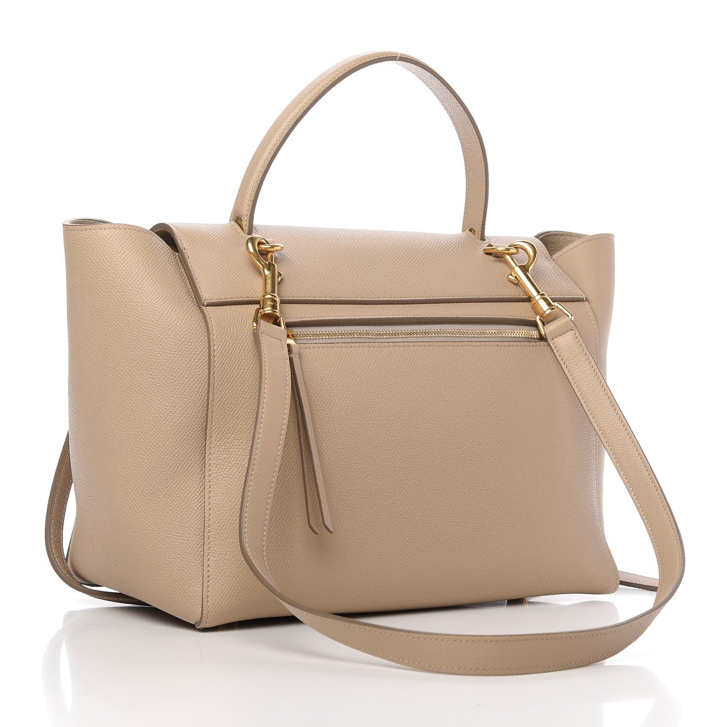 Celine Grained Calfskin Mini Belt Bag Light Taupe 3 of 9