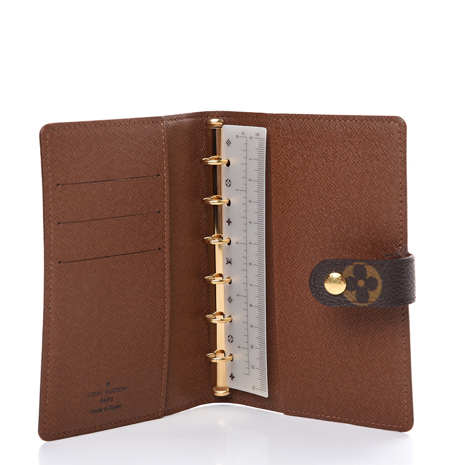 Louis Vuitton Monogram Small Ring Agenda 4 of 9