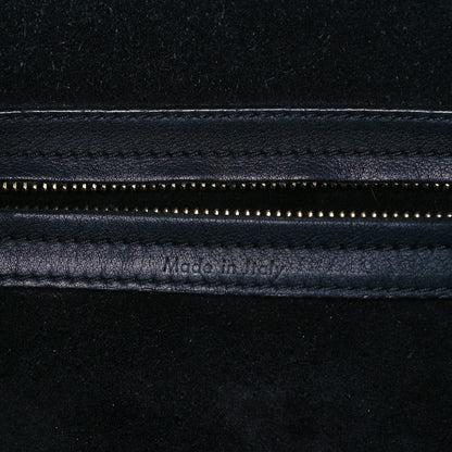 Celine Supple Calfskin Medium Phantom Luggage Black 6 of 12