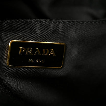Prada Tessuto Jacquard Canapa Tote Giallo 6 of 12