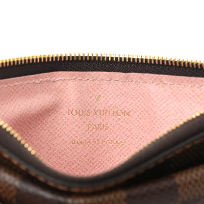 Louis Vuitton Damier Ebene Recto Verso Card Holder Rose Ballerine 7 of 8