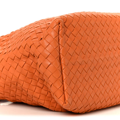 Bottega Veneta Nappa Intrecciato Bella Tote Orange 10 of 11