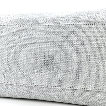 Chanel Woven Straw Raffia Extra Large Deauville Tote Grey 11 of 11