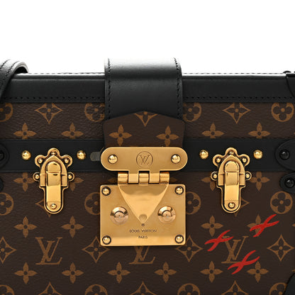 Louis Vuitton Monogram Petite Malle Black 8 of 10