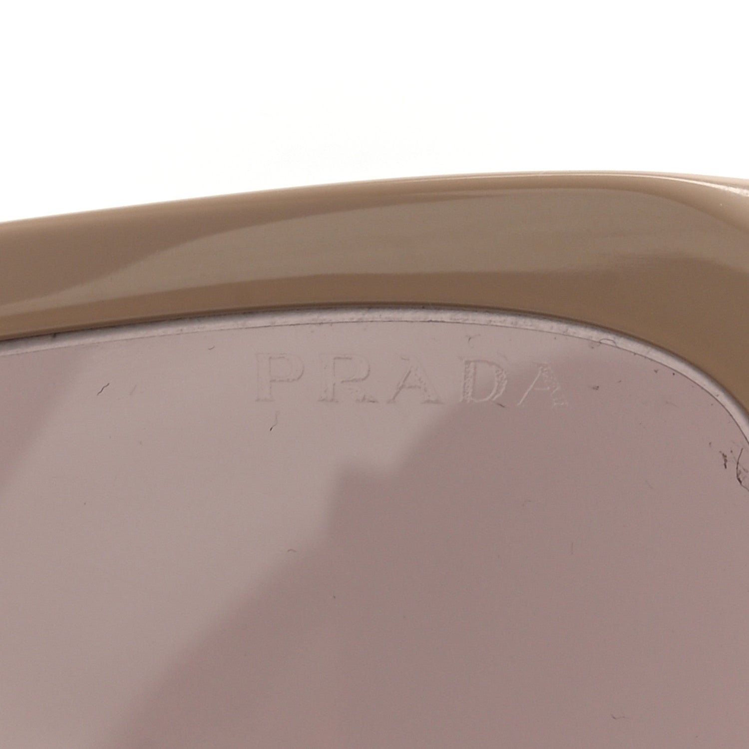 Prada Acetate Symbole Sunglasses SPR 17W Plum Beige 7 of 8