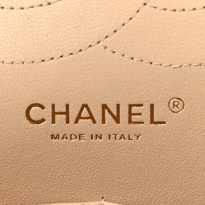 Chanel Caviar Quilted Jumbo Double Flap Beige Clair 6 of 13