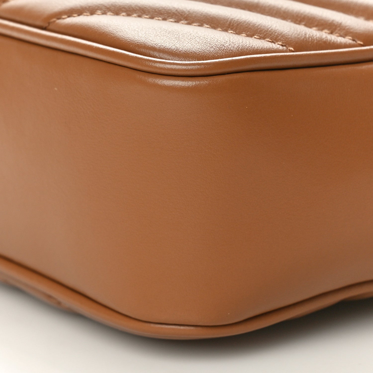 Saint Laurent Calfskin Matelasse Monogram Lou Camera Bag Cinnamon 9 of 9