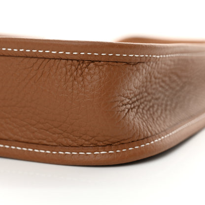 Hermes Taurillon Clemence Evelyne TPM Gold 10 of 11