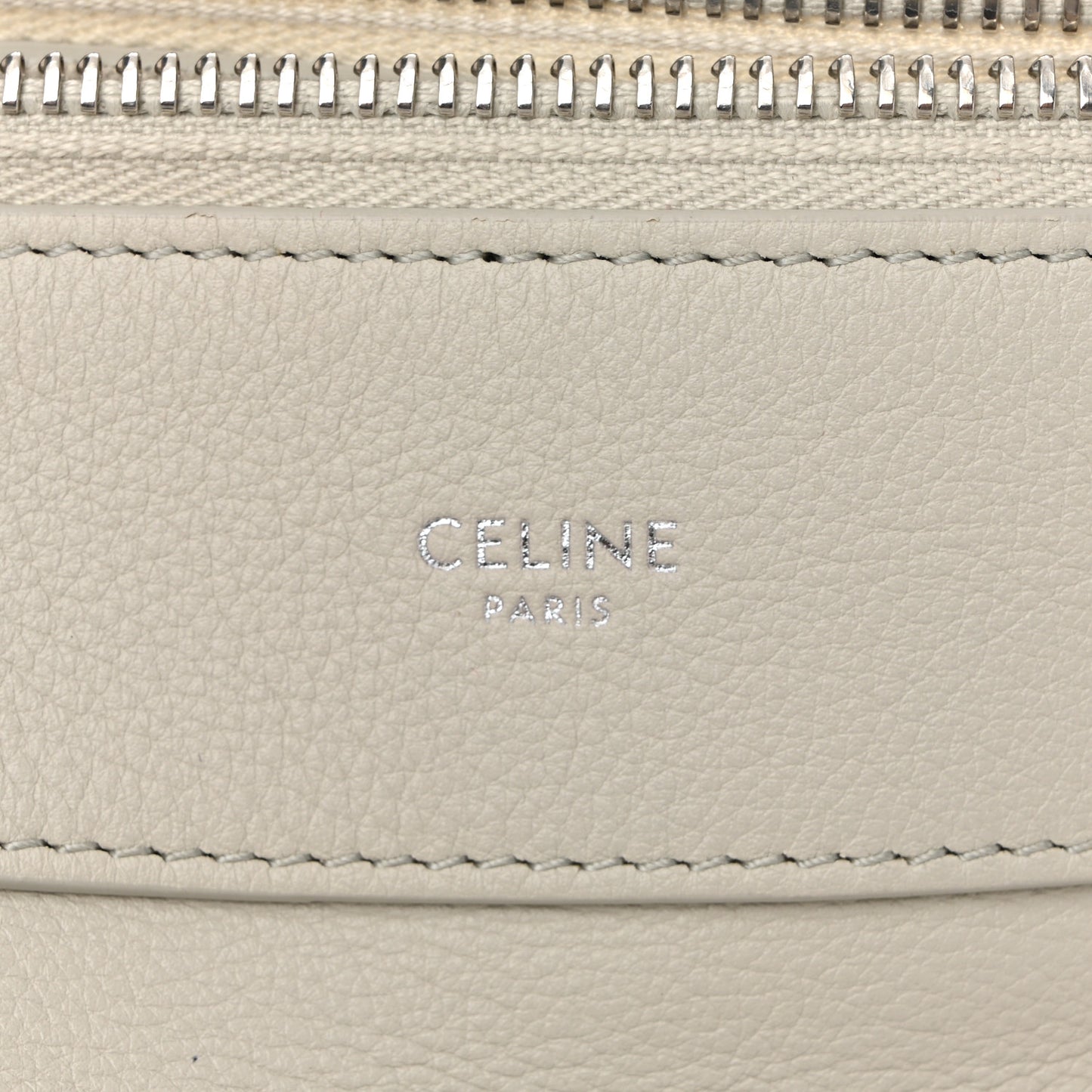 Supple Calfskin Large Romy Shoulder Bag Rice