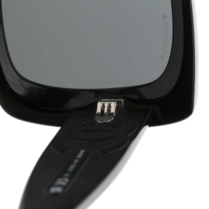 Chanel Square Polarized CC 5494-A Sunglasses Black 8 of 9