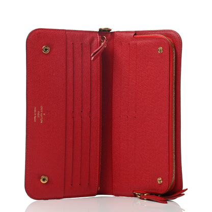 Louis Vuitton Monogram Insolite Wallet Red 4 of 7