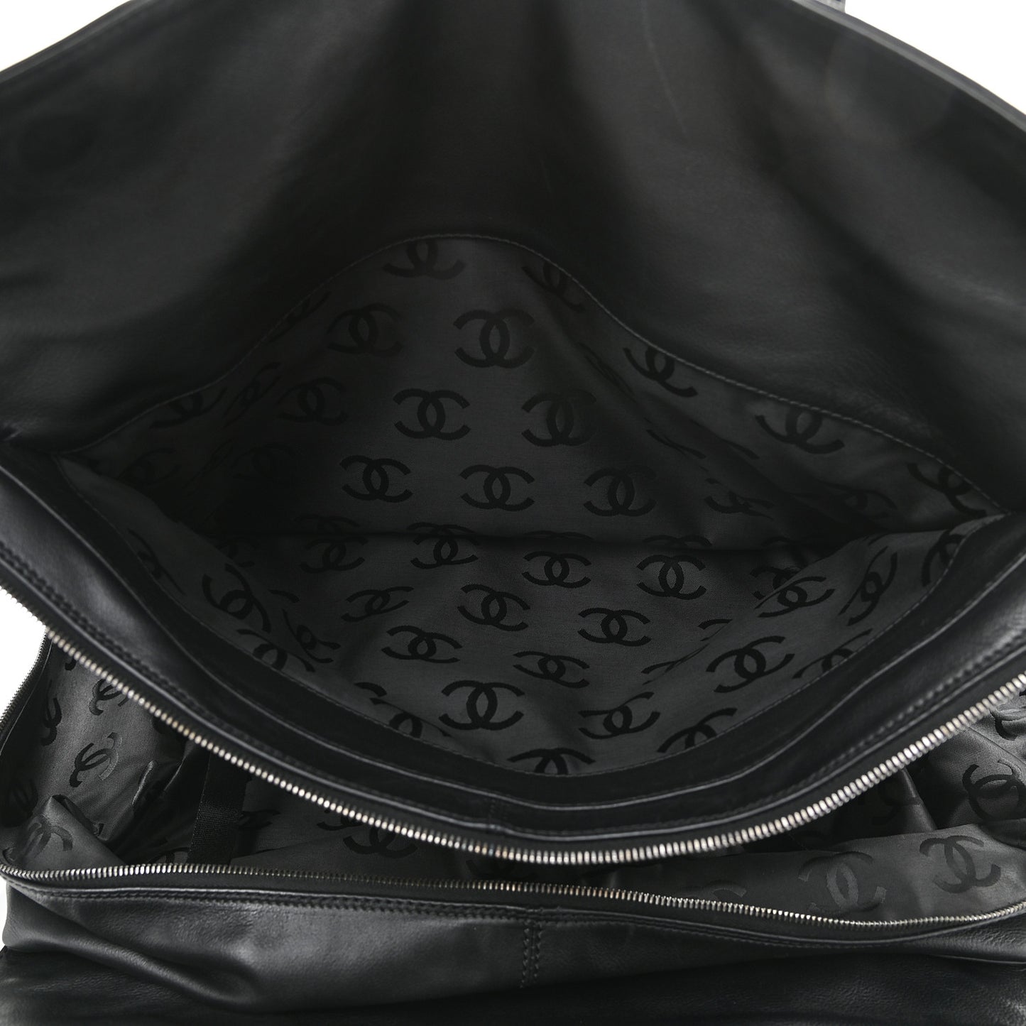 Lambskin Timeless CC Duffle Bag Black