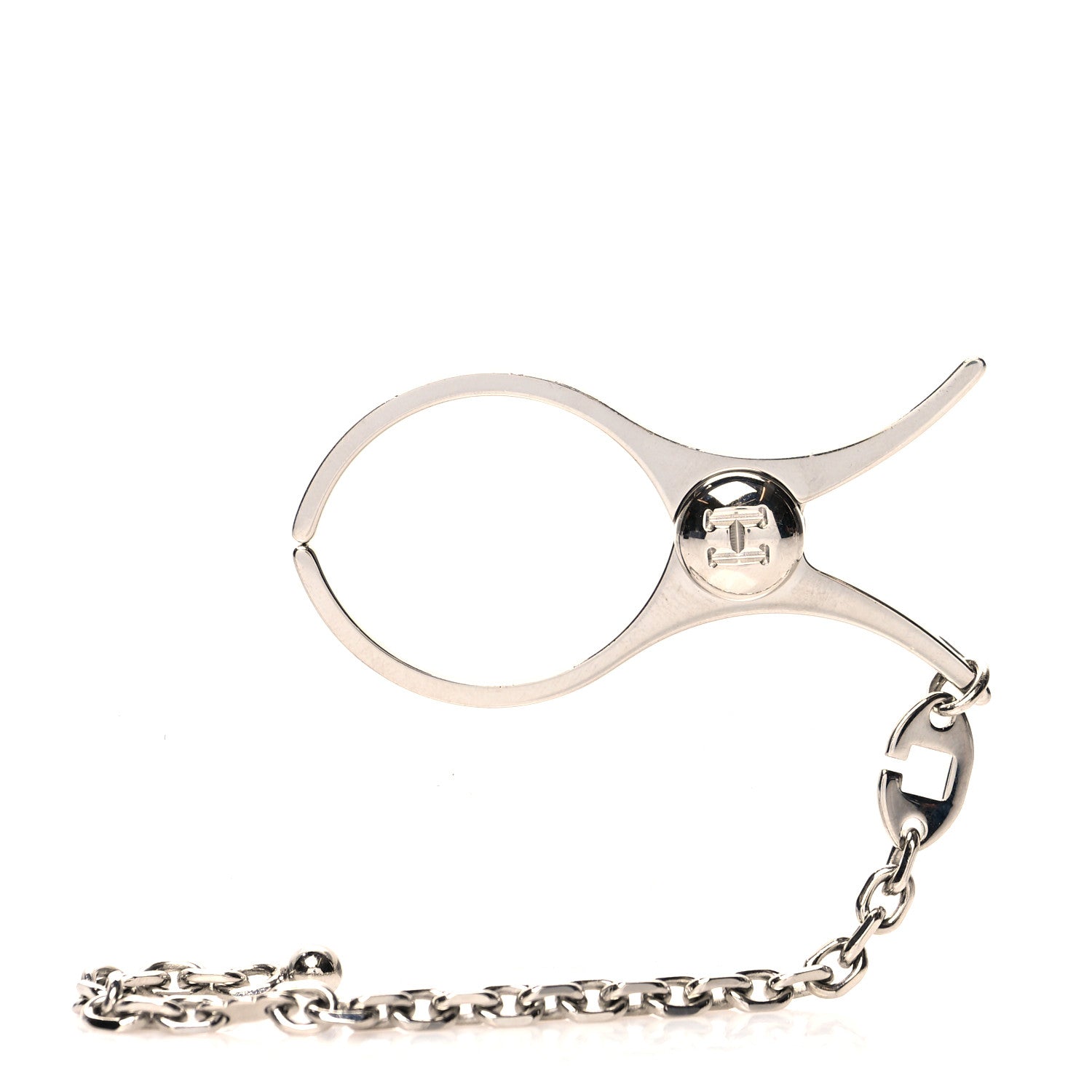 Hermes Palladium Filou Glove Clip 1 of 3