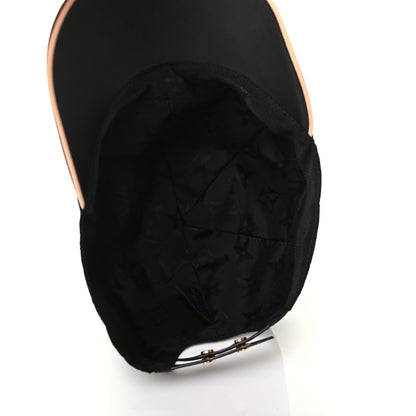 Louis Vuitton Polyester Silk Monogram LV Get Ready Cap M Black 6 of 8