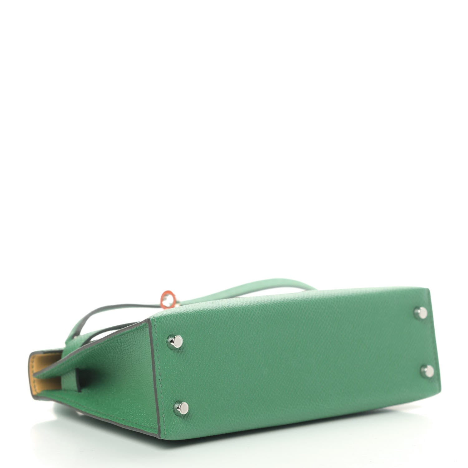Hermes Epsom Verso Mini Kelly Sellier 20 Cactus Paille 4 of 30