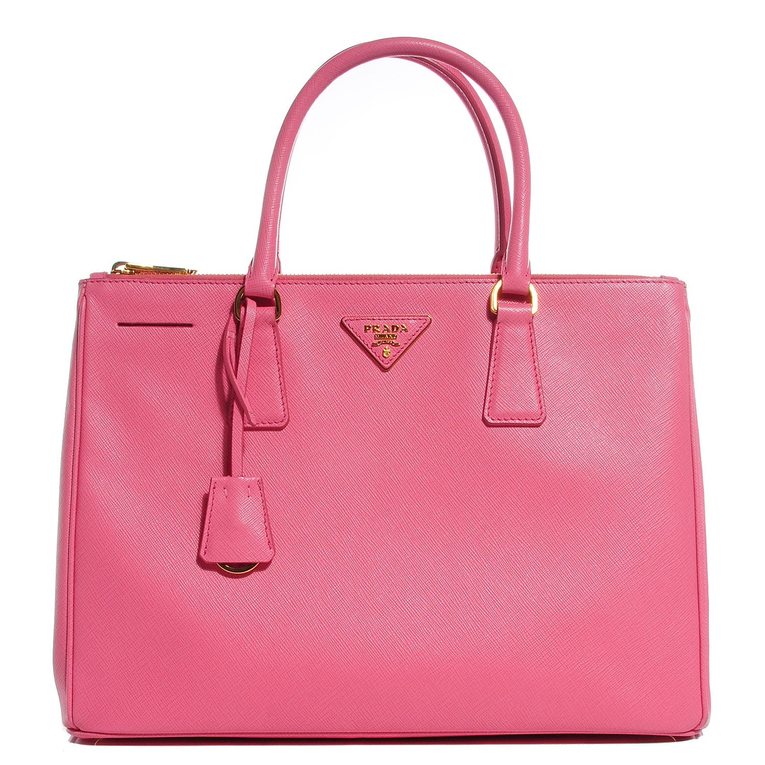 Prada Saffiano Medium Galleria Double Zip Tote Geranio 1 of 10
