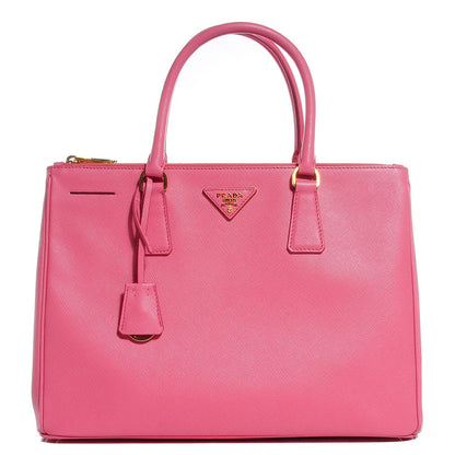 Prada Saffiano Medium Galleria Double Zip Tote Geranio 1 of 10