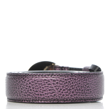Versace Calfskin Palazzo Medusa Belt 100 40 Purple 3 of 8