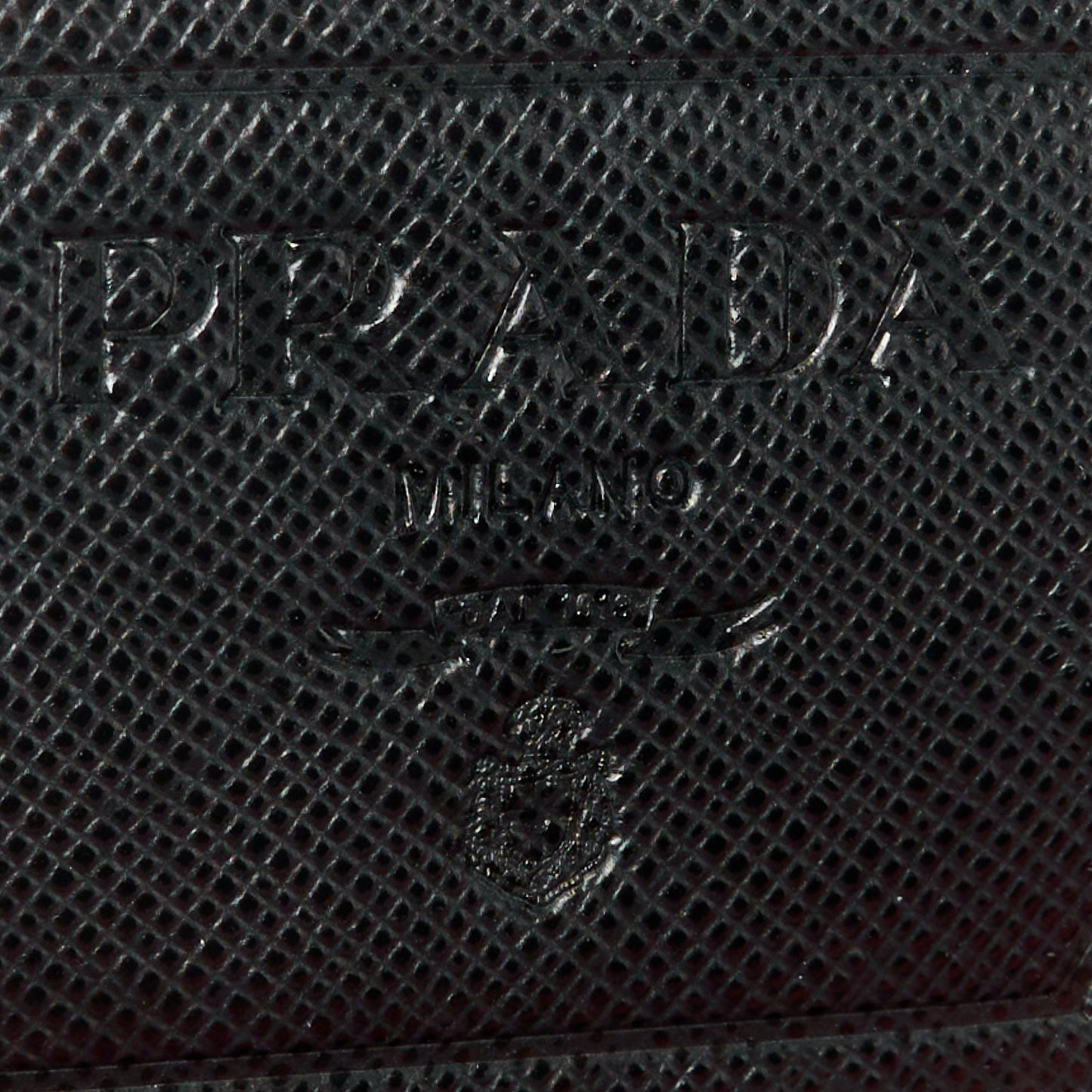 Nylon Vela Sport Saffiano Messenger Bag Black