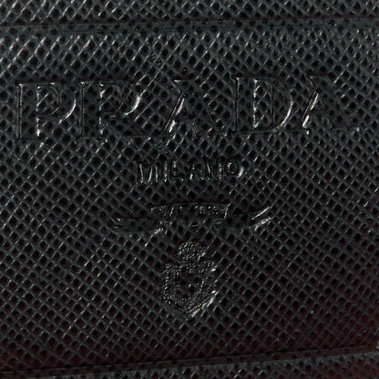 Prada Nylon Vela Sport Saffiano Messenger Bag Black 7 of 11