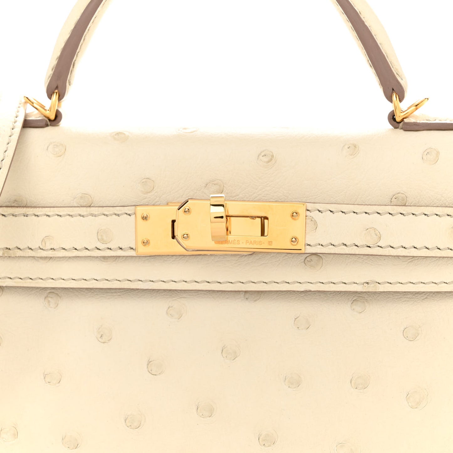 Ostrich Kelly Sellier Mini 20 Beton