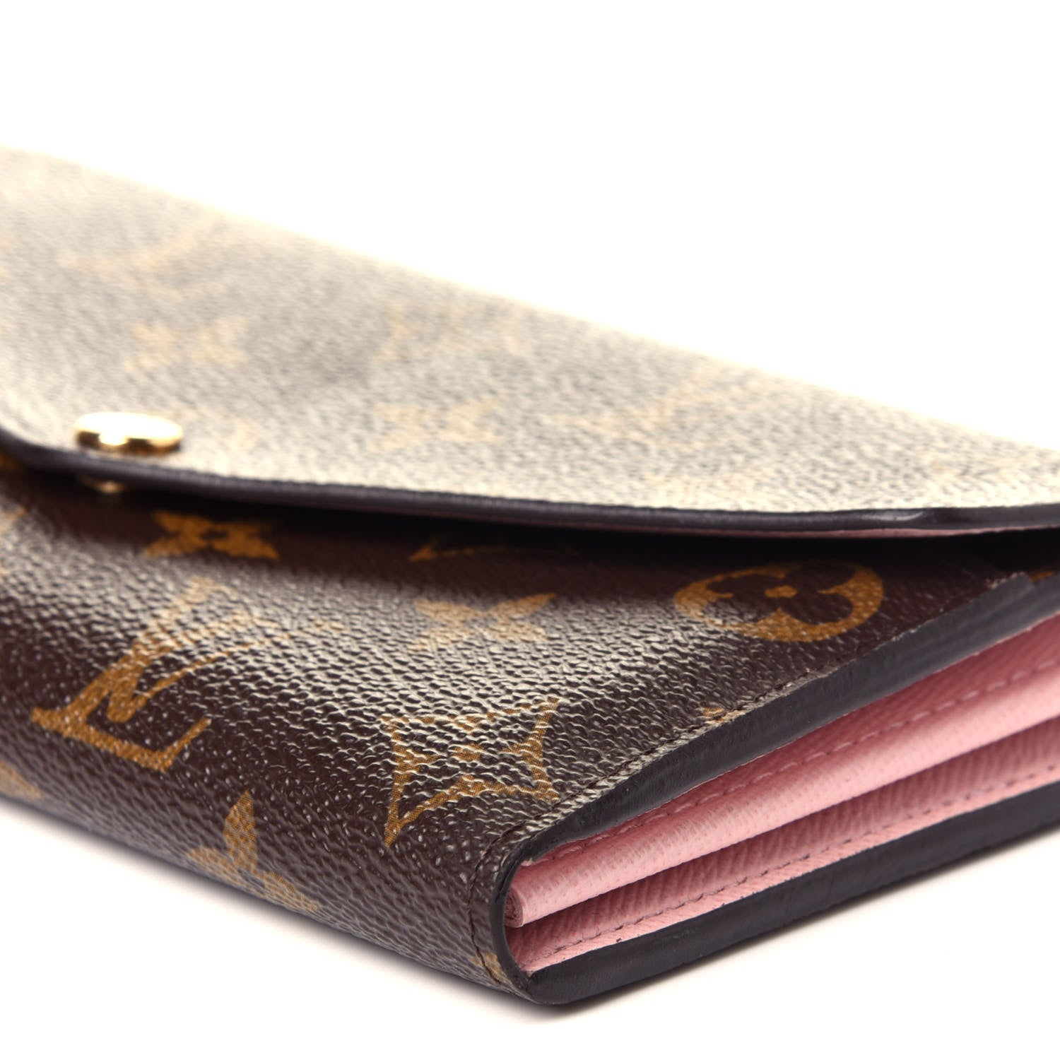 Louis Vuitton Monogram Sarah Wallet NM Rose Ballerine 8 of 10
