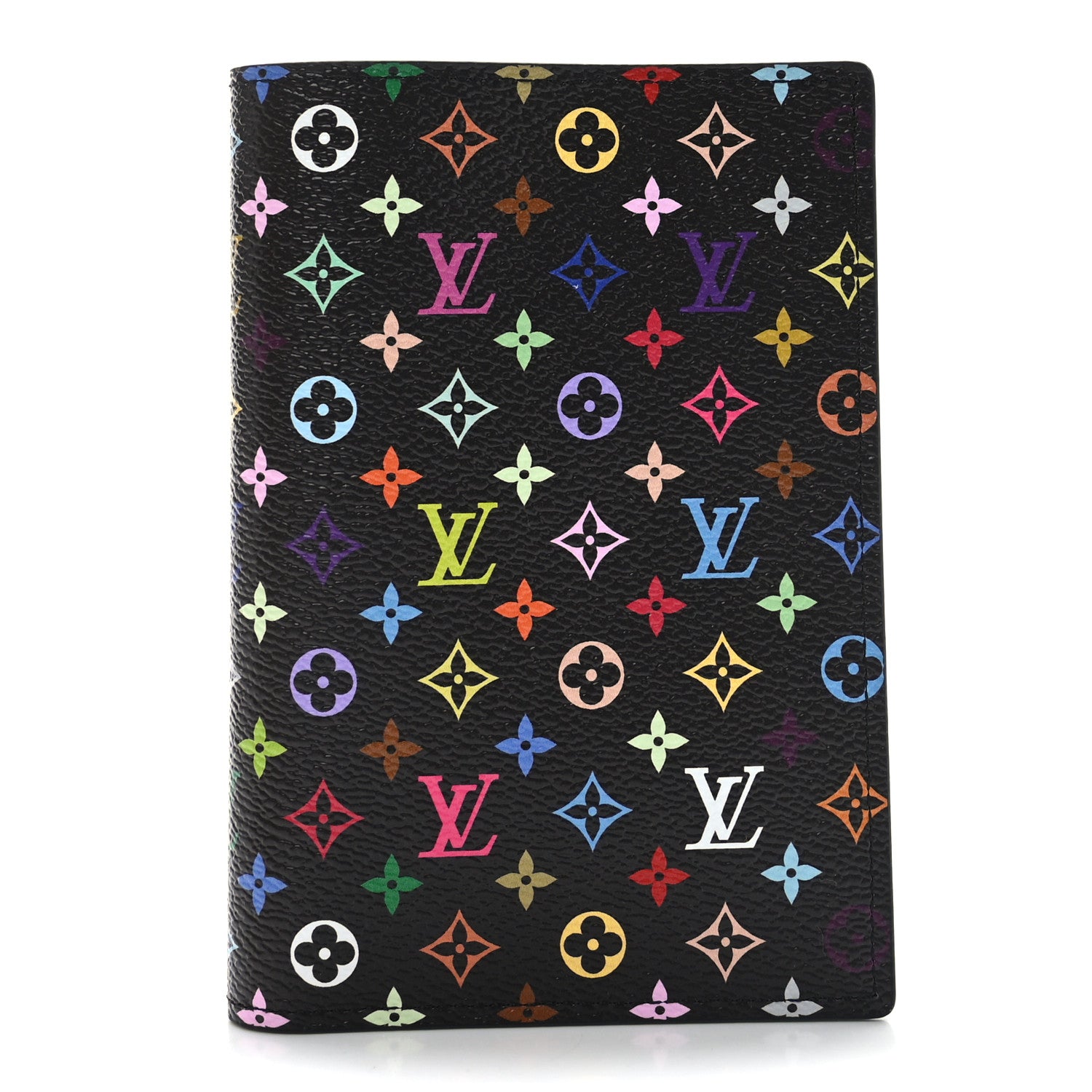 Louis Vuitton LV X TM Monogram Multicolor Passport Cover Black 1 of 7