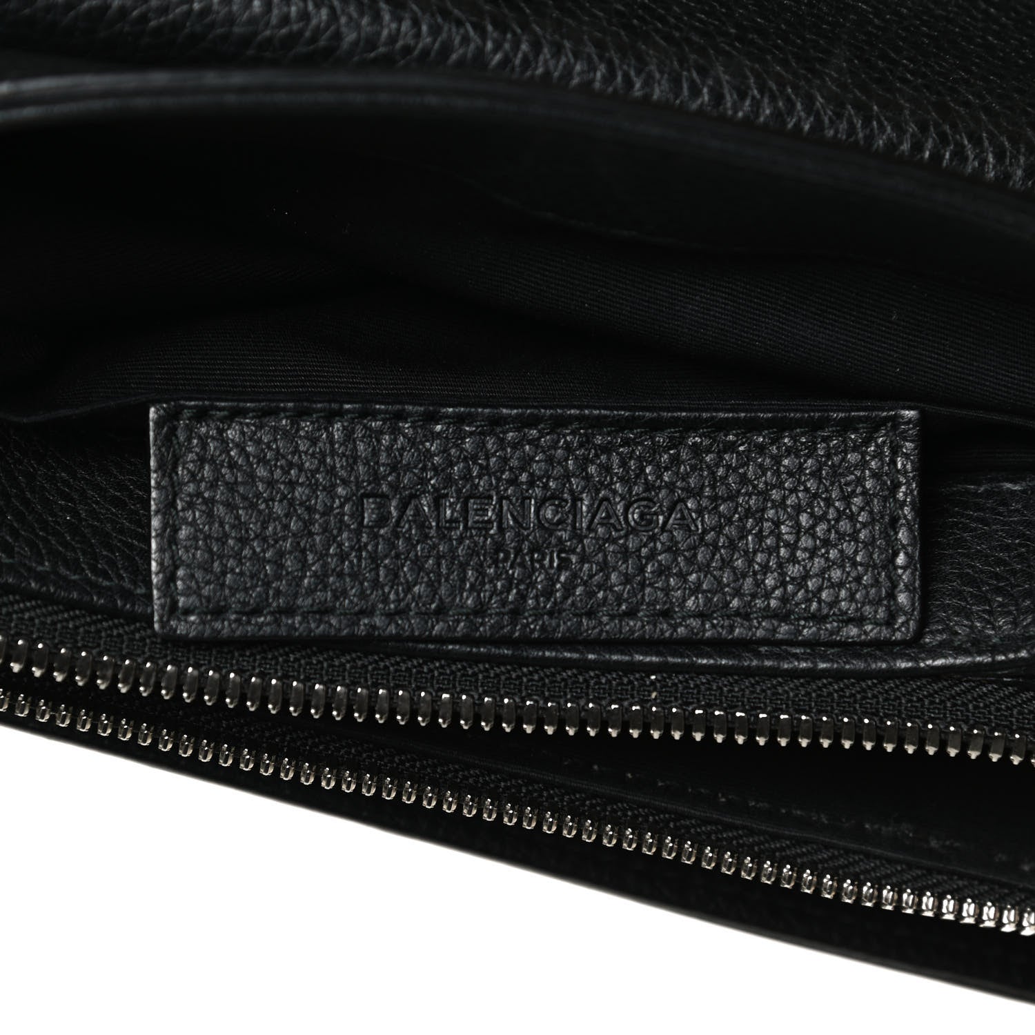 Balenciaga Grained Calfskin Le Dix Mini Soft Cartable Crossbody Black 5 of 14