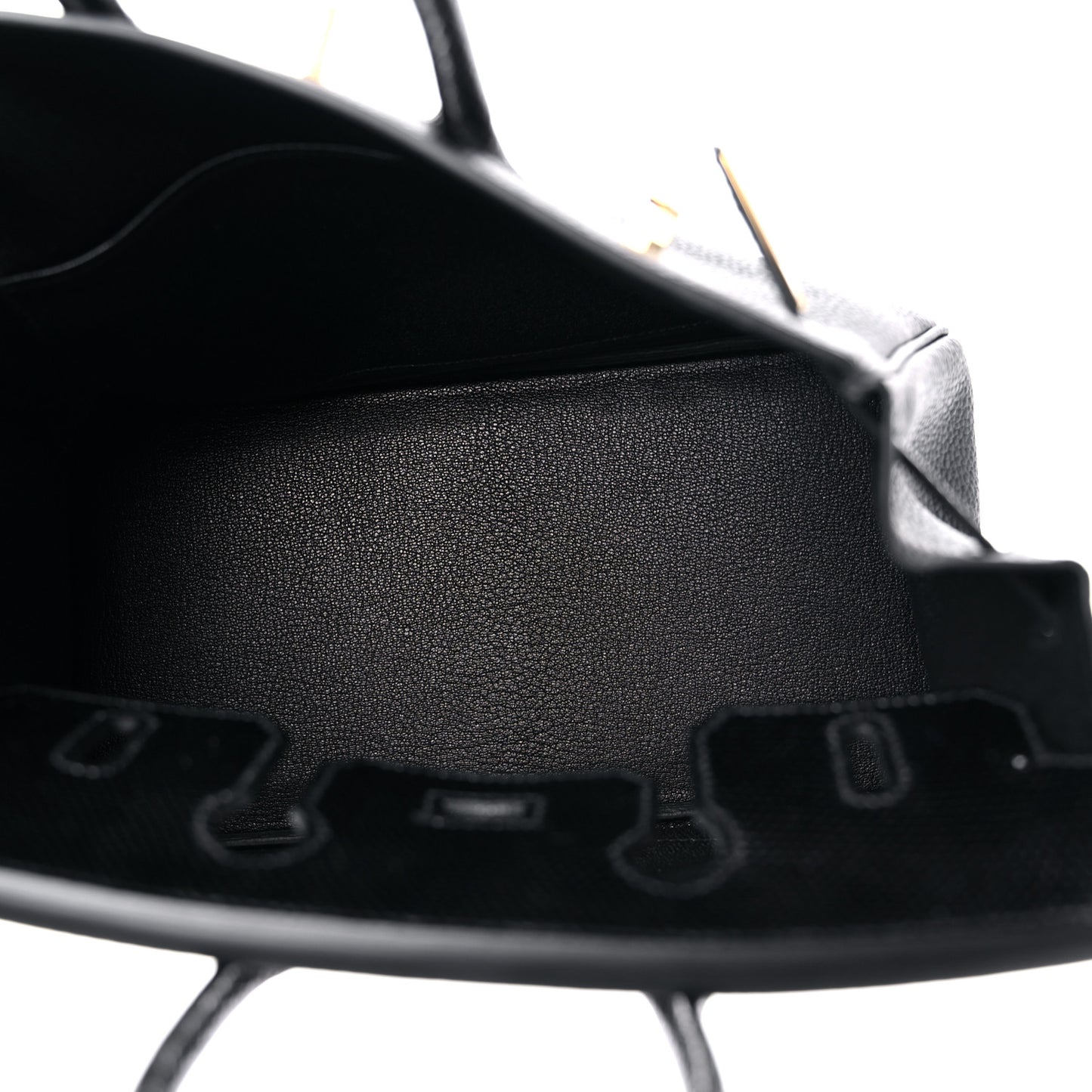 Togo Lizard Birkin Touch 25 Black