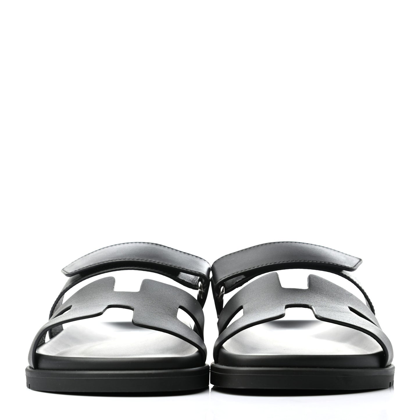 Calfskin Womens Chypre Sandals 40 Black