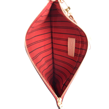 Louis Vuitton Monogram Neverfull MM GM Pochette Cherry 12 of 14