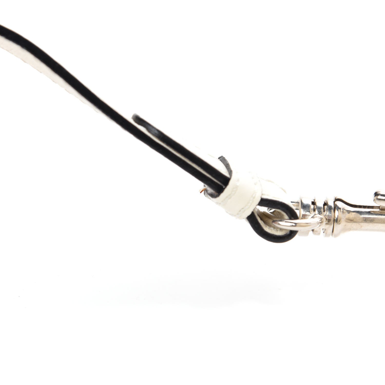 Alexander McQueen Calfskin Whipstitch Folk Tote White 19 of 22