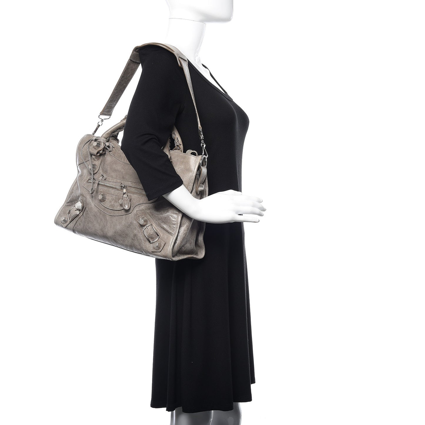 Agneau Giant 21 Silver Hardware City Galet