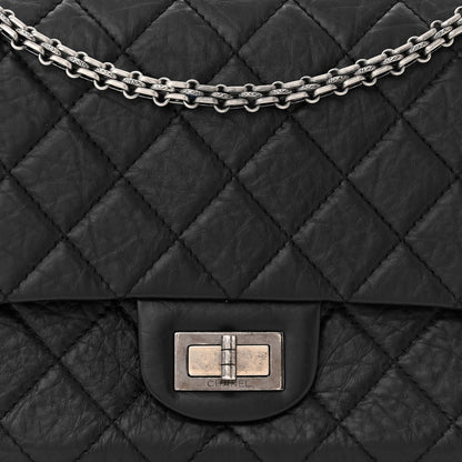 Chanel Aged Calfskin Quilted 2.55 Reissue 227 Flap Black 8 of 11