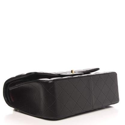 Chanel Lambskin Quilted Jumbo Double Flap Black 4 of 10