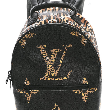 Louis Vuitton Monogram Giant Jungle Palm Springs Backpack PM Black 7 of 9