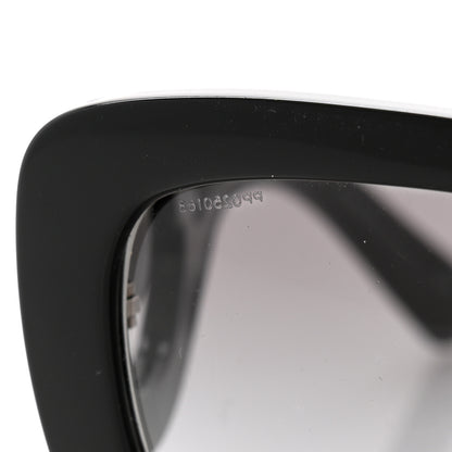 Prada Acetate Baroque Sunglasses SPR 27O Black 5 of 6