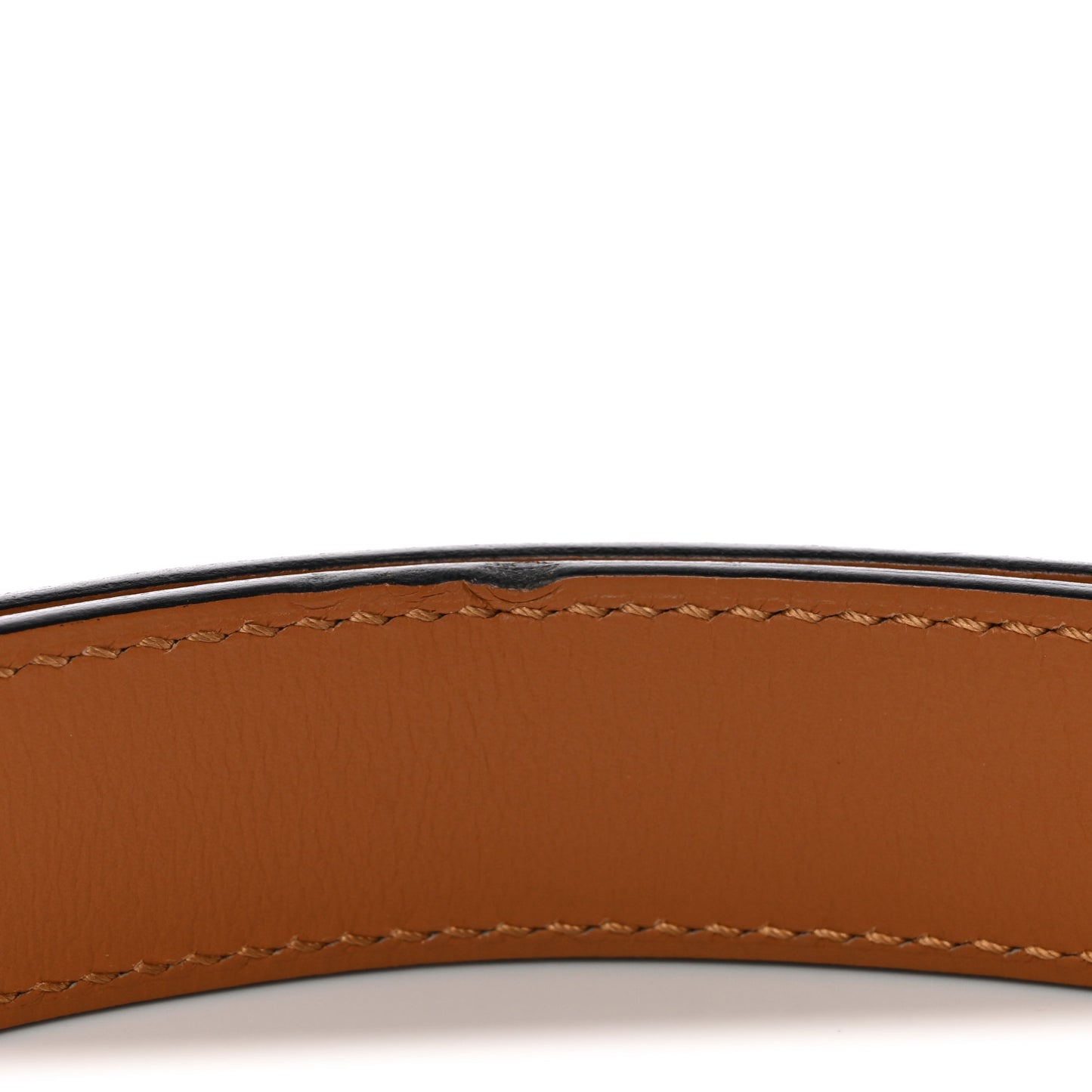 Madame Calfskin 24mm Collier De Chien Belt Gold