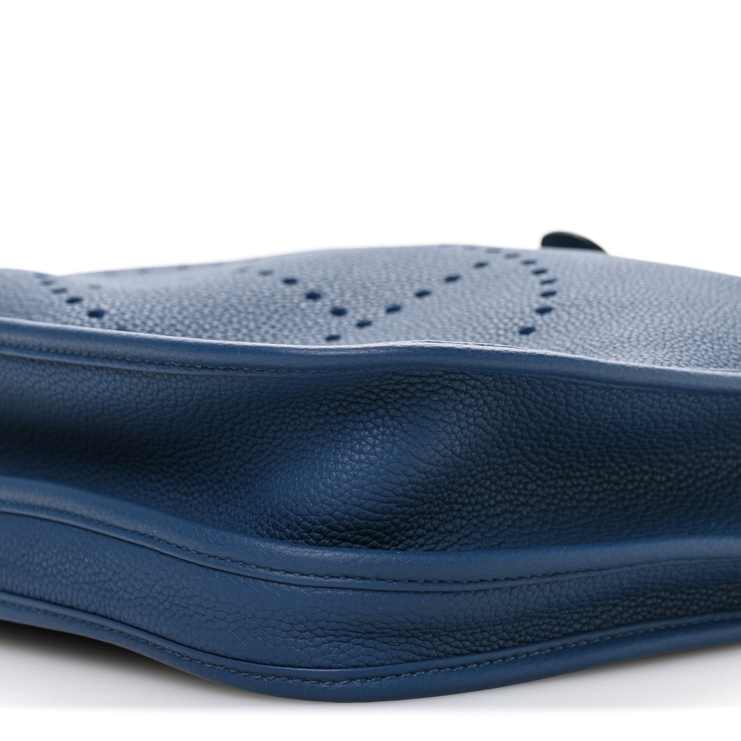 Hermes Taurillon Clemence Evelyne III PM Deep Blue 10 of 11