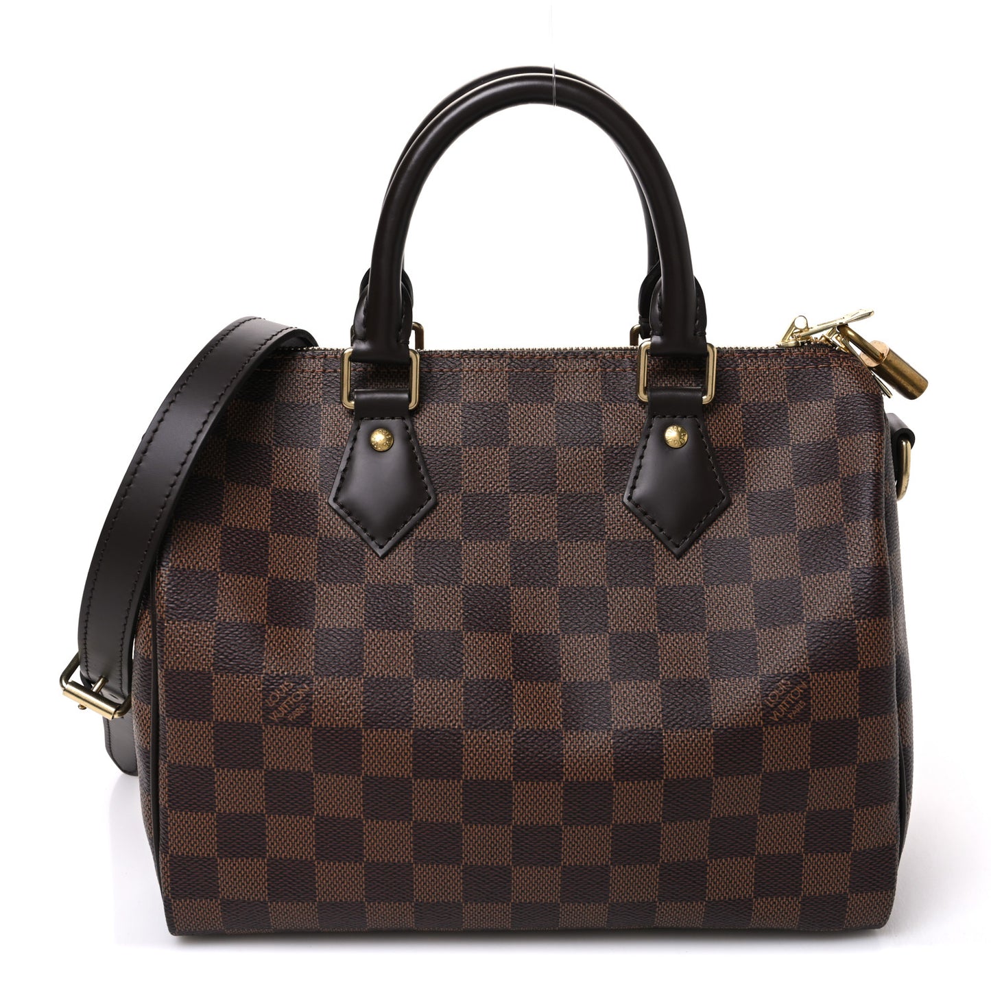 Damier Ebene Speedy Bandouliere 25