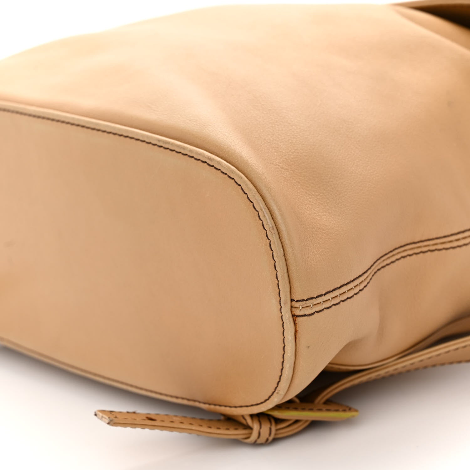 Chanel Lambskin CC Drawstring Backpack Beige 9 of 12