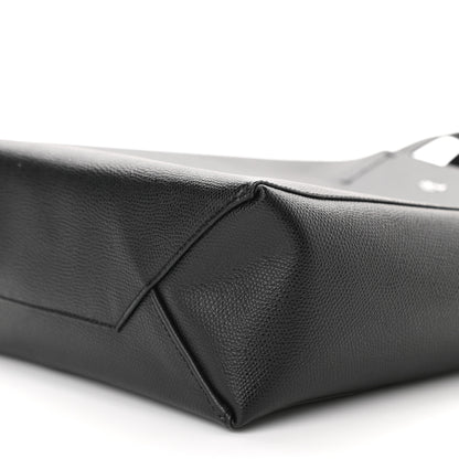 Celine Grained Calfskin Small Vertical Cabas Black 10 of 11
