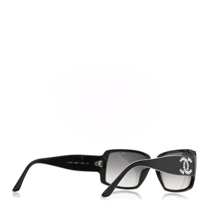 Chanel Crystal Baguette CC Sunglasses 5114-B Beige Black 4 of 9