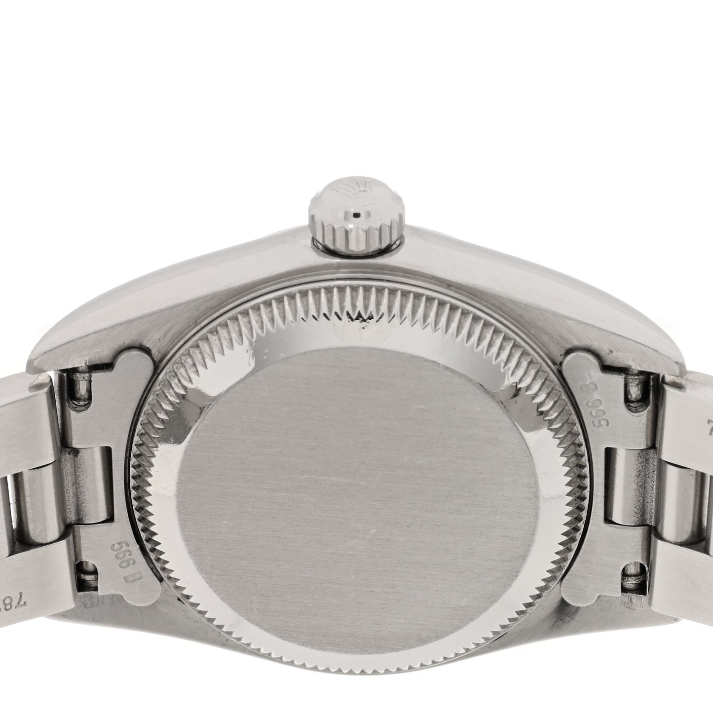 Stainless Steel 24mm Oyster Perpetual Watch Pink 76080